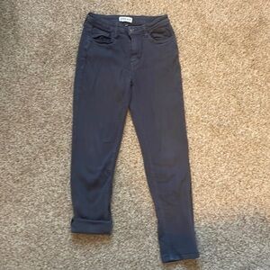 Studio Blue Mid-Rise Relaxed Pants